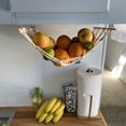 thumbnail image 4 of Cabinet Hammock Handmade Convenient Cotton Rope Hanging Vegetable Fruit Holder for Bananas, 4 of 11