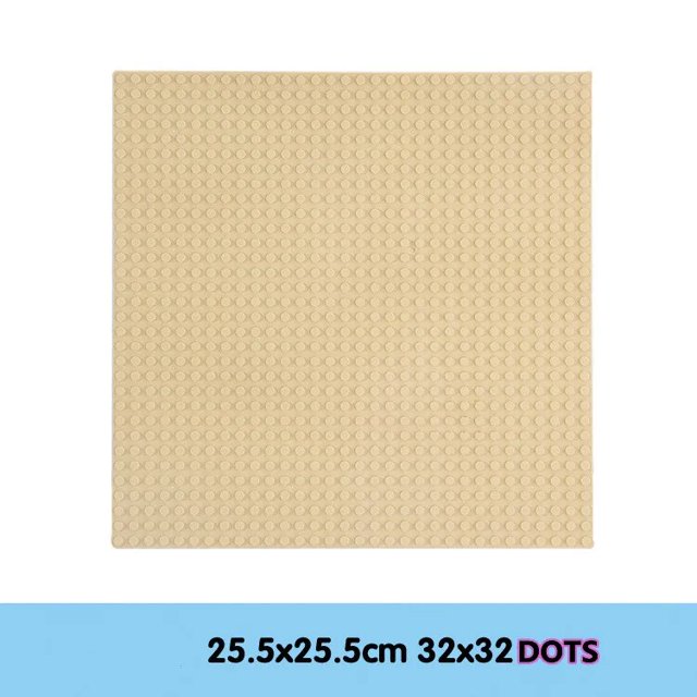 Placas Base clásicas de 32x32 puntos, placas Base de ladrillos de plástico, dimensiones de la ciudad, bloques de construcción, placas Base, juguetes de construcción DIY