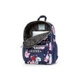thumbnail image 4 of Justice™ Brand Girls Floral Printed Nylon Multi Compartment Backpack 17” Backpack, 4 of 4
