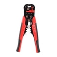 thumbnail image 2 of Pelacables automático de 8 pulgadas, cortador de cables ajustable, herramienta de crimpado de terminales aislados SJD1, color rojo, 2 of 5