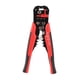 thumbnail image 2 of Pelacables automático de 8 pulgadas, cortador de cables ajustable, herramienta de crimpado de terminales aislados SJD1, color rojo, 2 of 5