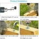thumbnail image 3 of Tuercas de garra 90 Uds. Tuercas en T de madera M3/m4/m5/m6/m8 para muebles de carpintería, 3 of 5