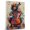Afghan Hound, variant on Bullmastiff Dog Cello Art Stretched Canvas Size 8x12 – Bullmastiff Dog Playing Cello Wall Art, Dog Lover Canvas, Music Theme Decor for Living Room