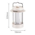thumbnail image 3 of Blackdoglinterna colgante portátil para acampar luces de Ambiente pantalla de alimentación Likrtyny recargable USB tipo C para senderismo al aire libre y emergencia, 3 of 3