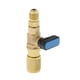 thumbnail image 4 of Adaptador De Válvula De Bola De Refrigeración R410/R22, Conector De Válvula De Seguridad De Flúor Sunnimix Válvula de bola refrigerante, 4 of 8
