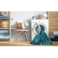 thumbnail image 2 of Ahgly Company Machine Washable Indoor Rectangle Transitional Medium Teal Green Area Rugs, 4' x 6', 2 of 7
