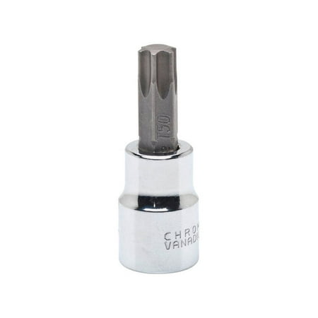 

2Pc Crescent T27 X 1/4 in. drive 6 Point Standard Torx Bit Socket 1 pc