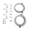 thumbnail image 1 of Power Steering Pump Hose Kit, High Strength Power Steering Lines Kit Nylon Stainless Steel Rustproof  for Cars, 1 of 7