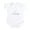 Cloud White, variant on CafePress - Im Acute Girl Body Suit - Baby Light Bodysuit, Size Newborn - 24 Months