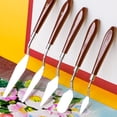 thumbnail image 3 of Vekome Clearance Piece Stainless Steel Cake Buttercream Icing Spatula, Baking Tools, Mixing Spatula Set, Oil Paint Toning Decorating Spatula, Grilling Spatula, 3 of 7