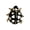 White black beetle1, variant on Vibrant Exaggerated Shaped Statement Rings Retro Alloy Oversized Trendy Party Daily Jewelry for Women