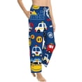 thumbnail image 2 of Fotbe Animals Rescue Team Women's Pajama Pants,Sleepwear Pants,Pj Bottoms Drawstring And Pockets-Medium, 2 of 9