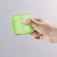 thumbnail image 6 of Refillable Empty Plastic Make Up Cosmetic Jars Shadow Lip Balm Lotion Storage Container Pot Bottle Case Holder With Screw Cap (Green), 6 of 6
