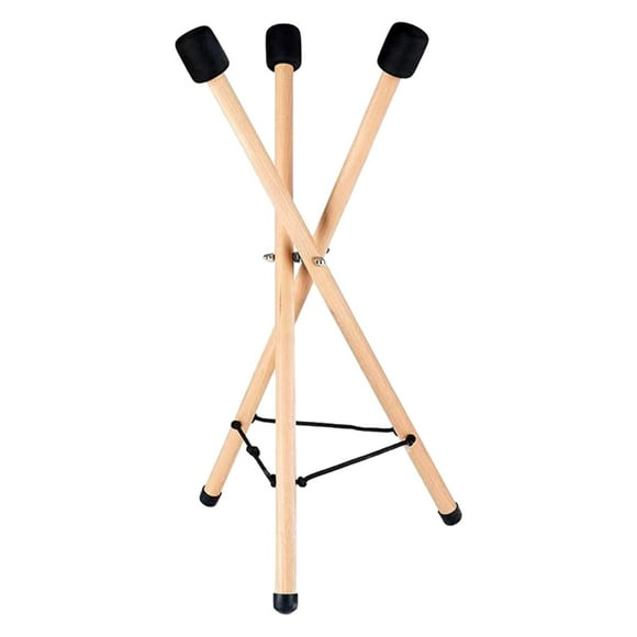 Soporte de Tambor de Acero, Soporte de Tambor, Soporte de Tambor Triangular, 93 Cm de Altura para Actuaciones en Escenario, Celebraciones