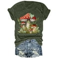 thumbnail image 1 of TINZ Mode Décontractée pour Femmes T-Shirt à Manches Courtes Col Rond Imprimé Drapeau Manches Longues Pack de Chemises Athlétiques pour Femmes, 1 of 2