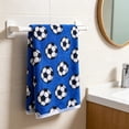 thumbnail image 5 of Soccer Print Towel Cold Dry Sports Towel Breathable Towel For Soccer, 5 of 5