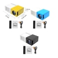 thumbnail image 4 of Matsuzay Proyector práctico profesional 480x360 píxeles 3,5mm proyectores LED USB portátiles pequeño reproductor multimedia doméstico 1080P Electrónica Negro Enchufe de EE. UU., 4 of 6