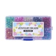 thumbnail image 4 of Cuentas de vidrio degradado de 10 colores, abalorios redondos hechos a mano para hacer joyas de 8 mm Methold HA6025-03B, 4 of 6