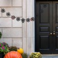 thumbnail image 2 of Spider Web Banner for Halloween Party Decor Black Felt, 2 of 5