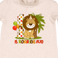 thumbnail image 3 of Inktastic Cute Lion 1st Birthday Baby Fleece Romper, 3 of 4