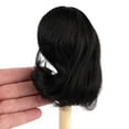 thumbnail image 2 of Monique Human Hair Black Nicole Doll Wig, 2 of 4