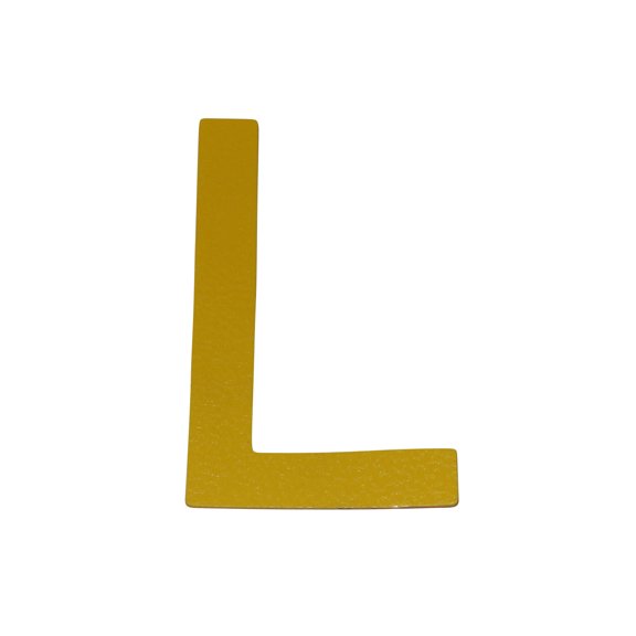 FindTape Marking Letters: 3.7 in. (Yellow)
