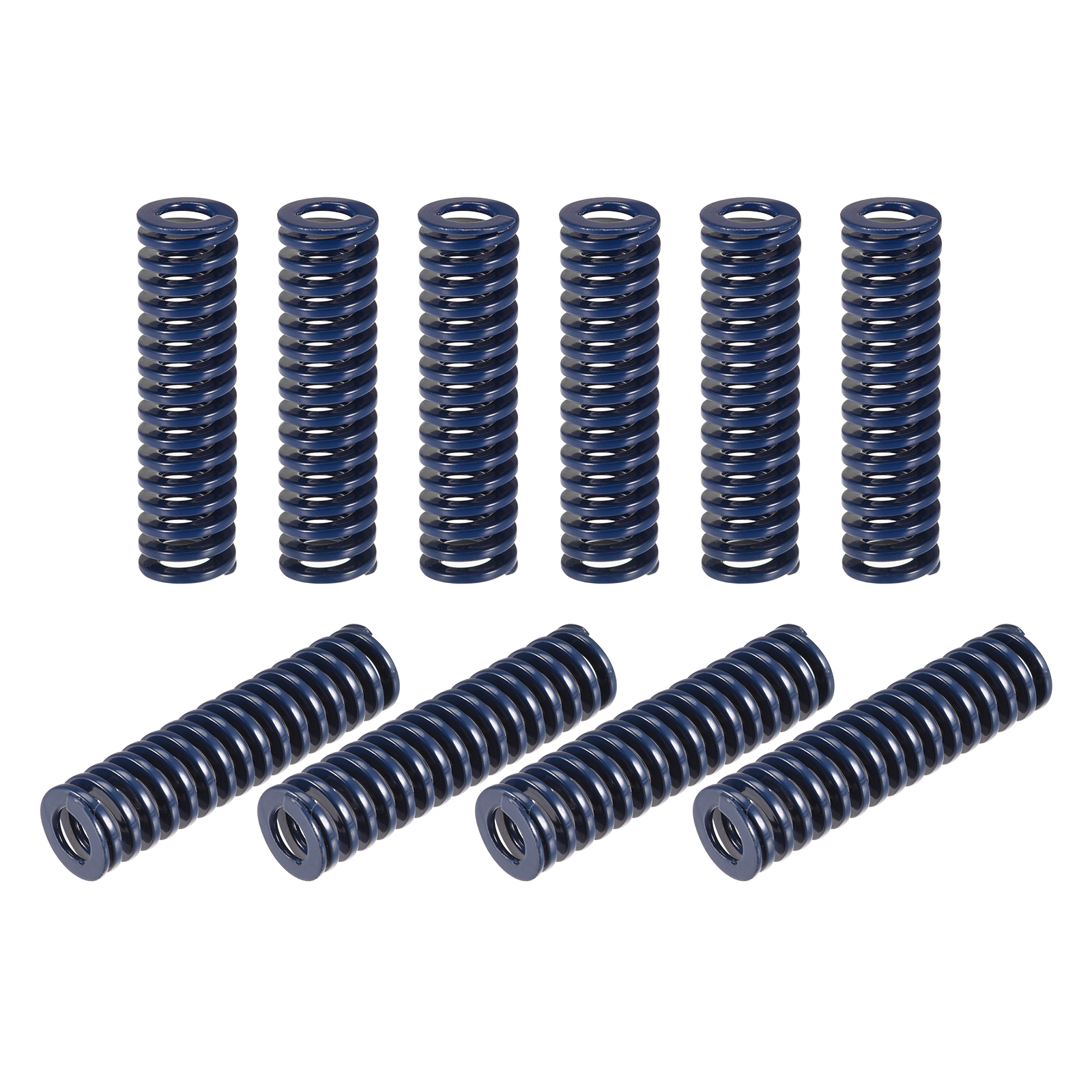 Heavy Duty Compression Die Spring – ISO, 65Mn Steel, 8mm To 50mm Diameter, Up To 300mm Long – Custom Sizes Available
