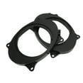 thumbnail image 1 of 2pcs 6.5inch Black Door Speaker Adapter Spacer Rings, Replacement for Levin, with 2 Wire Harness, ABS Material, Wear Resistant, Easy to Install, 1 of 7