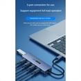 thumbnail image 2 of Hub USB C USB Type-C 3.2 HUB 10 Gbps de Alta Velocidad PD100W Carga USB Type-C 3.2 Adaptador Divisor para Computadora Portátil Teléfono PC, 2 of 9