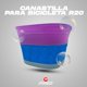 thumbnail image 2 of Canastilla Para Bicicleta R20 Forrada Piel Sintética, 2 of 6