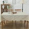 thumbnail image 4 of Enova Home 54"x 80 " Green Grass Simple Rectangle Cotton and Linen Tablecloth Decorative, 4 of 6