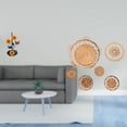 thumbnail image 2 of Soporte de papel higiénico,Porta toallas de papel de encimera,Manualidades de pared,Decoración para colgar en la pared,ratán artesanal tejido,Juego de decoración de pared Adorno decorativo, 2 of 8