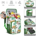 thumbnail image 5 of Safari Jungle Island Backpack Cooler, Leak Proof Insulated Cooler Bag with Hawaiian Paradise Style for Beach, BBQ, Hiking, 5 of 6