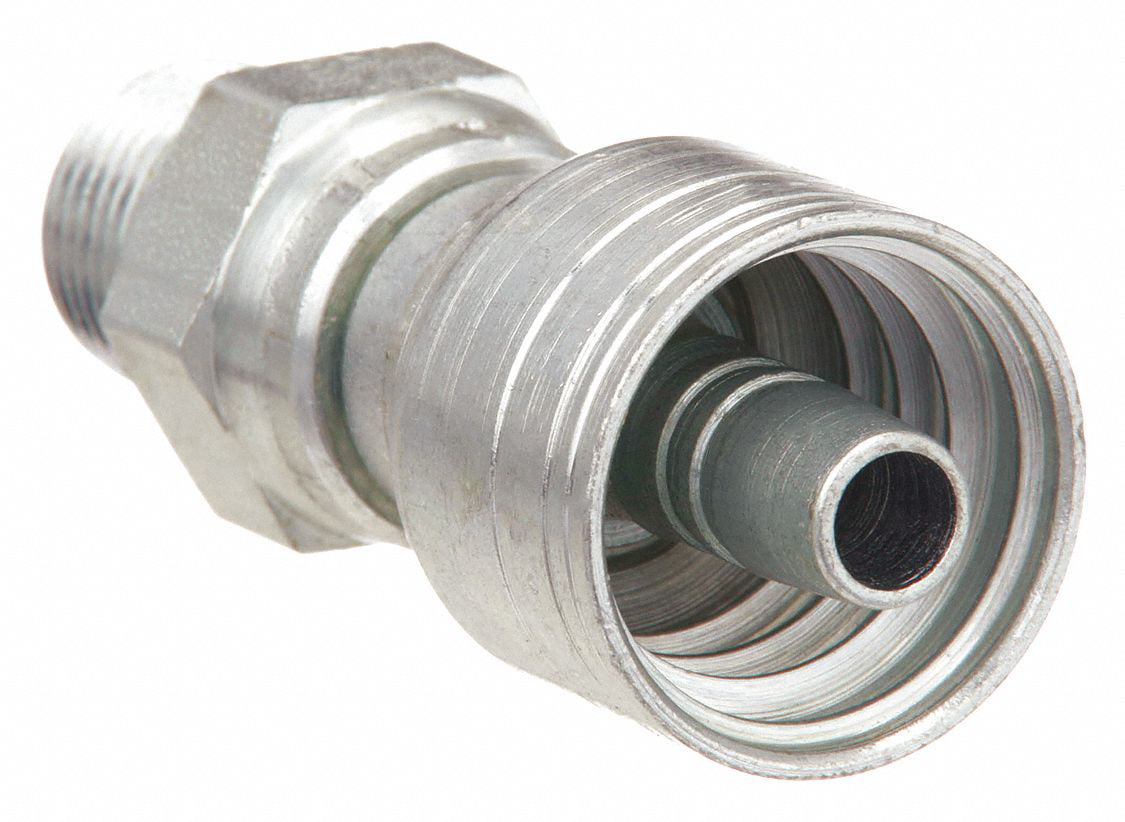 Hydraulic Crimp Fitting Fitting Size 1 x 1/2 Fitting Material Steel x Steel