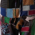 thumbnail image 3 of Pantalones bombachos de cintura media con estampado de encaje a la moda para hombre, pantalones casuales de longitud completa, pantalones de entrepierna para hombre, 3 of 5