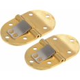 thumbnail image 3 of Jinsinto2pcs Solid Butler Butler Butler Hinge Round Edge 2-1/2"x1-1/2" Satin Finish with Set Screws for Folding Table, 3 of 5
