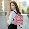 thumbnail image 6 of FORMRS Mini Backpack Purse for Women Travel Daypack Casual Shoulder Bag, Strawberry Bliss, 6 of 7
