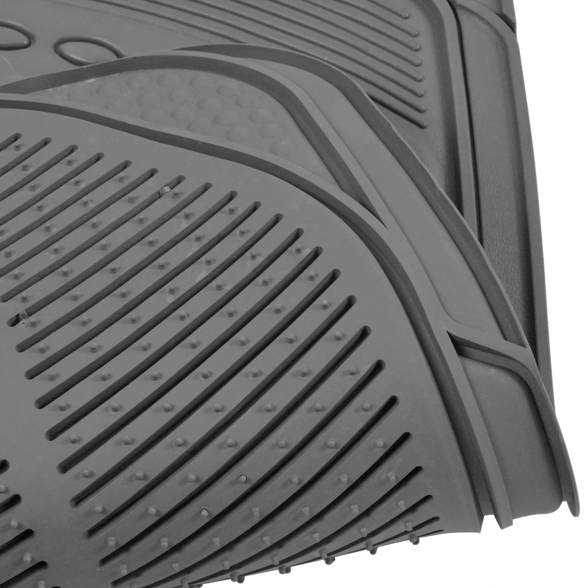 BDK Car Floor Mats with Cargo Mat, All Around Utitliy Trunk Mat, 3 Colors