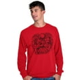thumbnail image 5 of Bald Eagle Traditional American Long Sleeve TShirt Men Women Brisco Brands S, 5 of 6