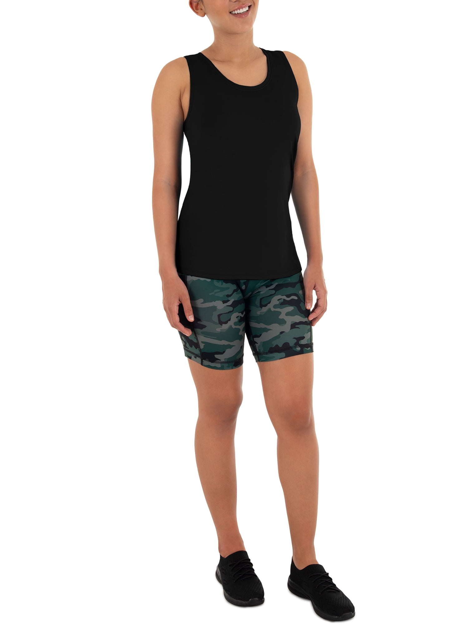 Athletic Works Women's Core Active Racerback Tank, 2-Pack