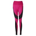 thumbnail image 2 of s mujeres estiran paneles de mal fco pantalones deportivos rosa S SM SunniMix entrenamiento de las polainas de las mujeres, 2 of 8
