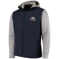 thumbnail image 2 of Men's Dunbrooke Navy/Gray Denver Broncos Alpha Full-Zip Jacket, 2 of 4