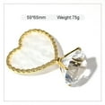 thumbnail image 3 of Nail Mixing Tray Mini Heart Round Shaped Manicure Palette Nail Painting Plate, 3 of 10