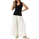 thumbnail image 2 of Chaleco sin mangas de cuello cuadrado para mujer INSPIRE CHIC, con botones, casual, color negro, 2 of 6
