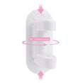 thumbnail image 4 of Cerradura de seguridad para bebés de plástico Pestillo de puerta sin rastro para suministros infantiles (blanco), 4 of 5