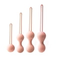 thumbnail image 4 of 4 Uds. Bolas Kegel para mujer, fortalecimiento del suelo pélvico, Control de la vejiga, pelota de ejercicio Kegal recargable, Color de piel, 4 of 8