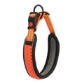 thumbnail image 2 of Gustave Reflective Dog Collar for Small Medium Large Dogs, Breathable Soft Padded Pet Collars Adjustable Nylon Puppy Safety Collar with Quick Release Buckle "Orange, XS", 2 of 11