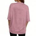thumbnail image 4 of 3/4 Sleeve Tops for Women Lightweight Shirt Casual Open Front Loose Fit Spring Summer Cardigans, 4 of 9