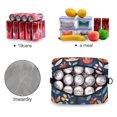 thumbnail image 4 of FORMRS Reusable Lunch Bag for Work School Leakproof Insulated Cooler with Adjustable Shoulder Strap, Art Flowers, 4 of 6