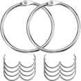 thumbnail image 1 of Anillos de aglutinantes resistentes al desgaste de 10 piezas anillos de papel multifunción de libros de uso diario, 1 of 8